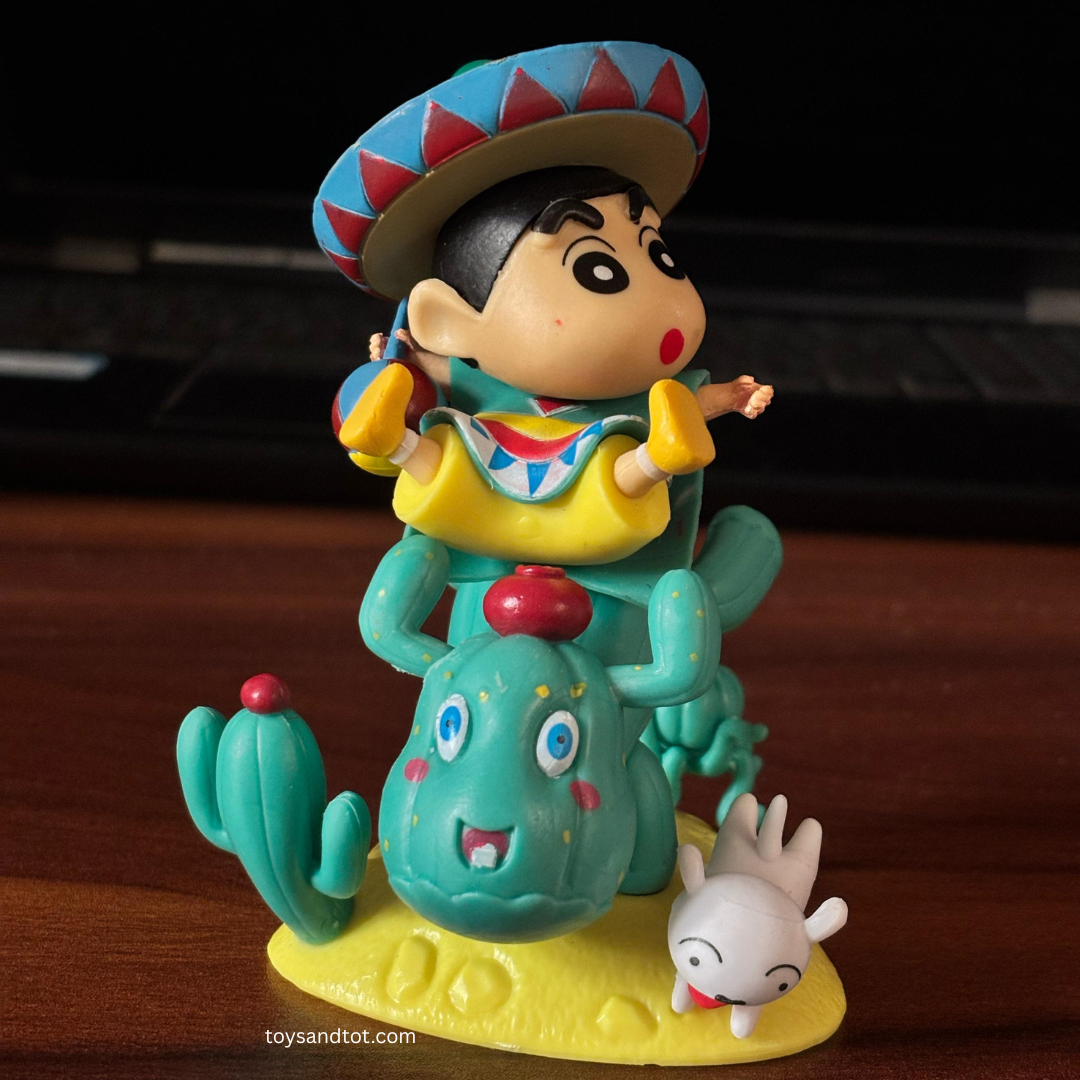 Shinchan Costume Miniature (Cow Boy Costume)– A Fun & Playful Collectible!