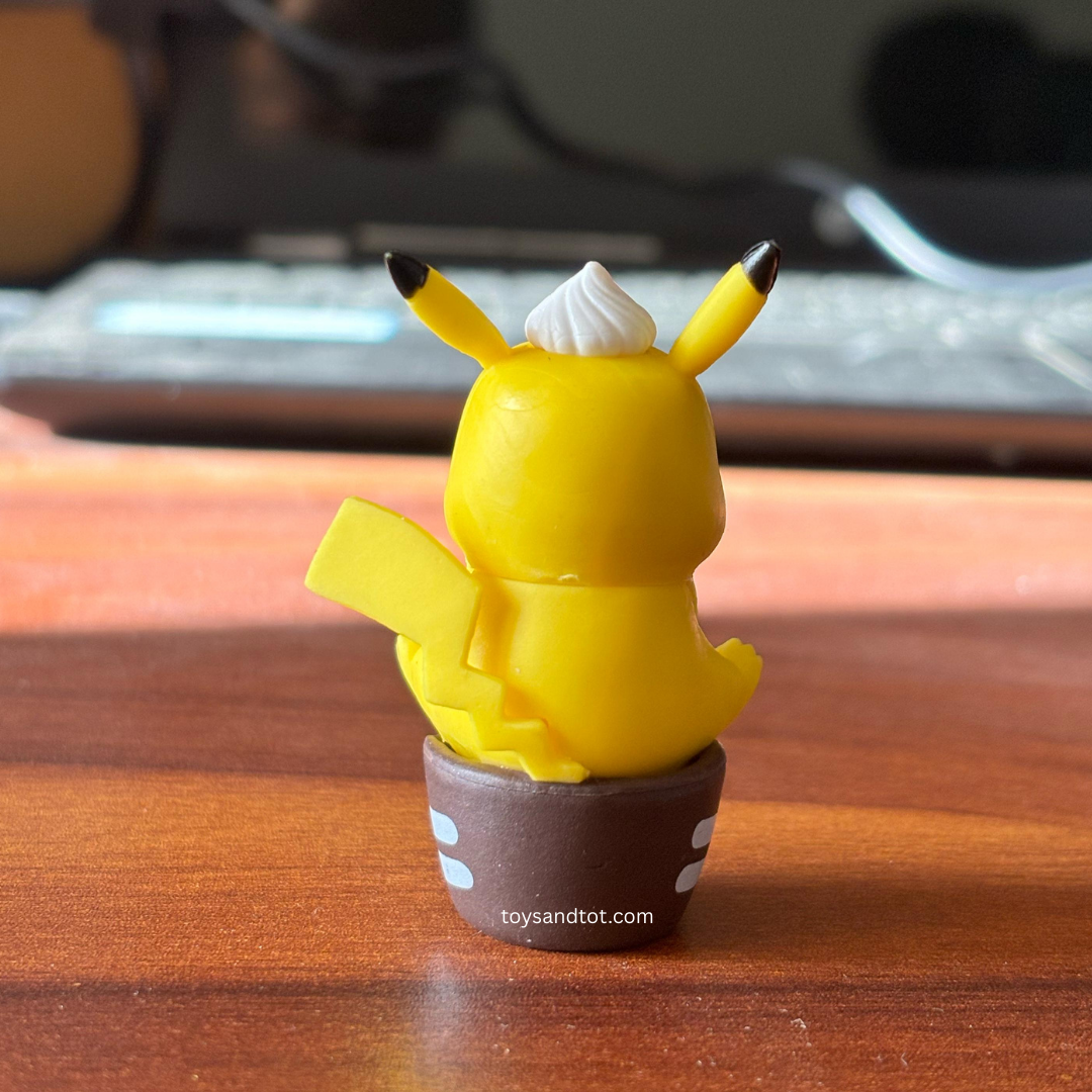 Pikachu Eating Miniature (In Eating Bowl)– The Cutest Pokémon Snack Time!