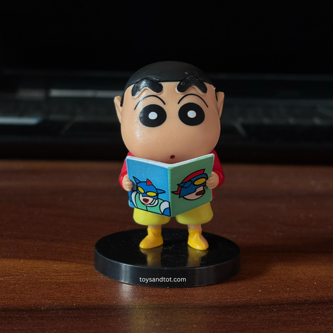 Shinchan Daily Life Miniature (Shinchan Reading Book) – A Delightful Collectible for Fans!