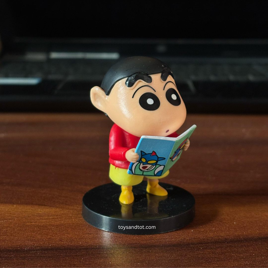 Shinchan Daily Life Miniature (Shinchan Reading Book) – A Delightful Collectible for Fans!