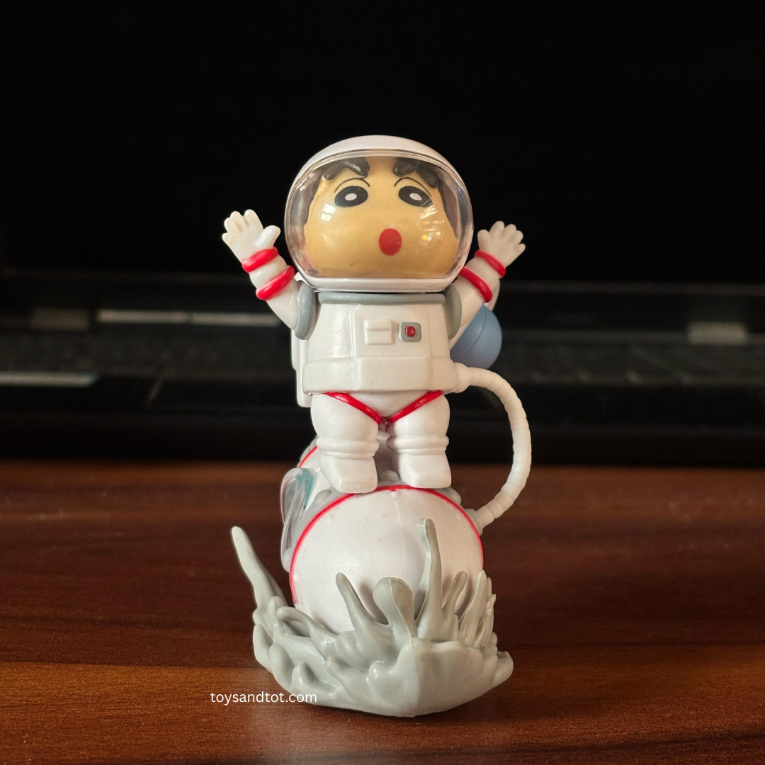 Shinchan Costume Miniature (Astronaut Costume)– A Fun & Playful Collectible!