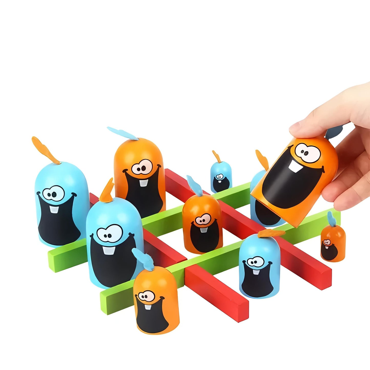 Tic Tac Toe Gobble Game