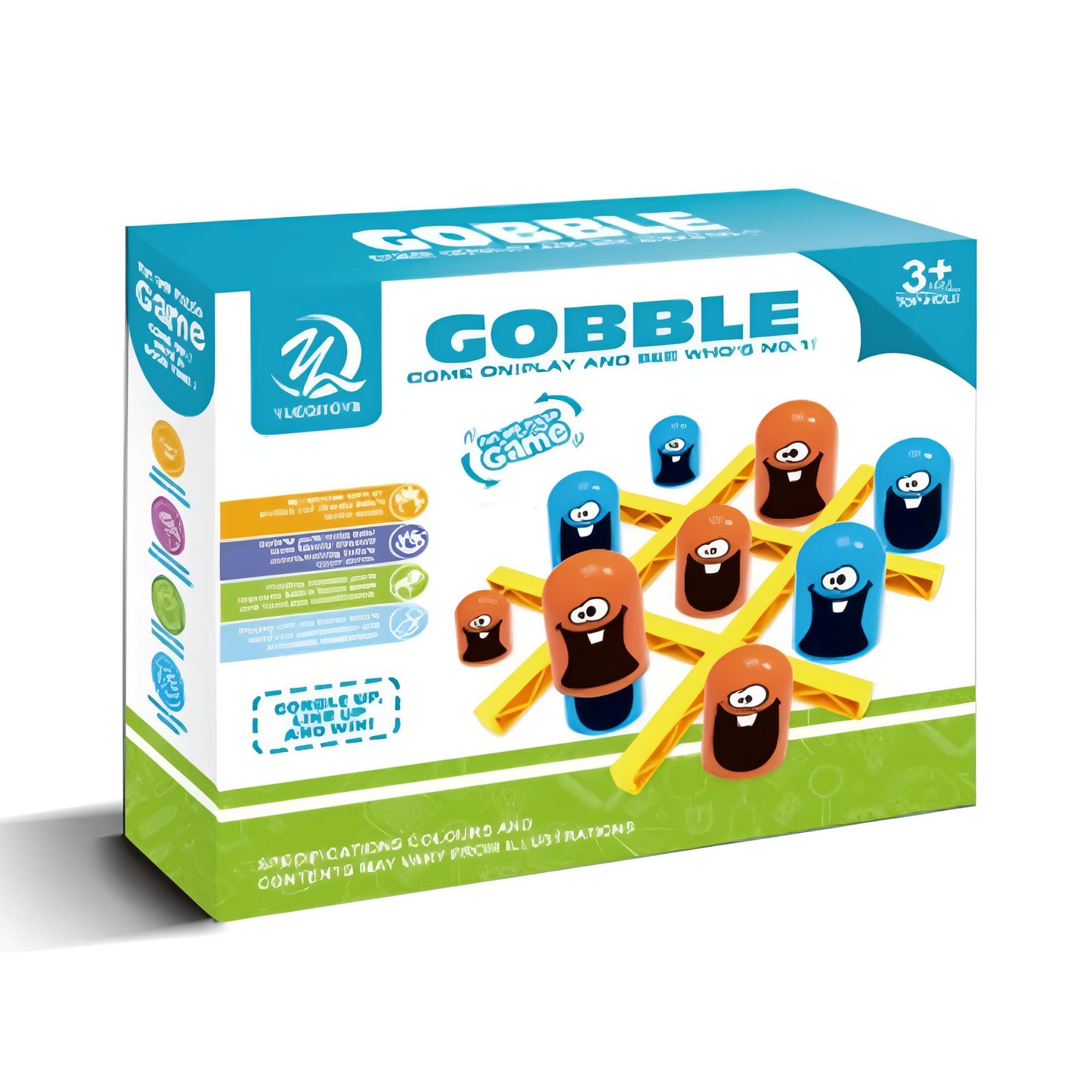Tic Tac Toe Gobble Game