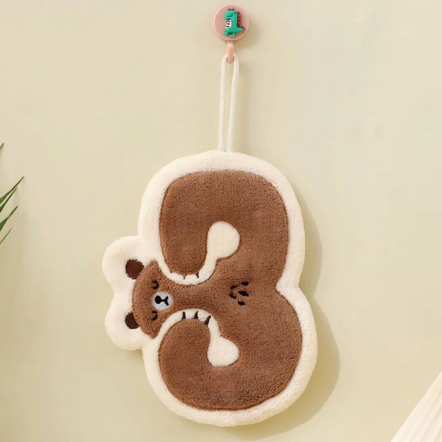 Bear Brown Hand Towel Random Design