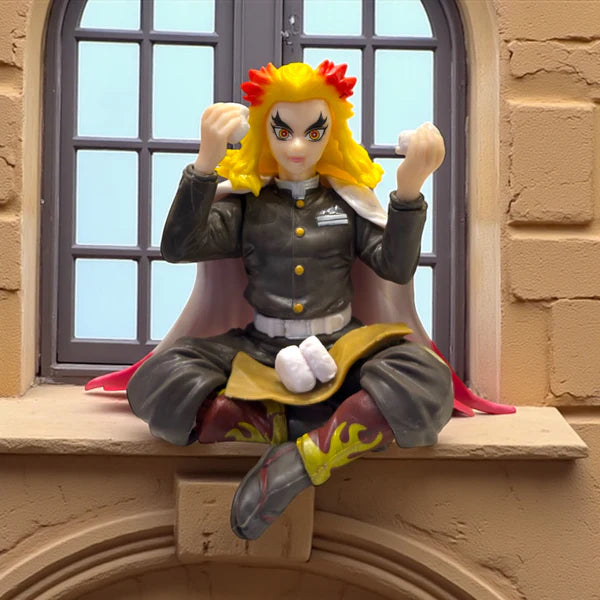 Kyojuro Rengoku Sitting Action Figure 14cm