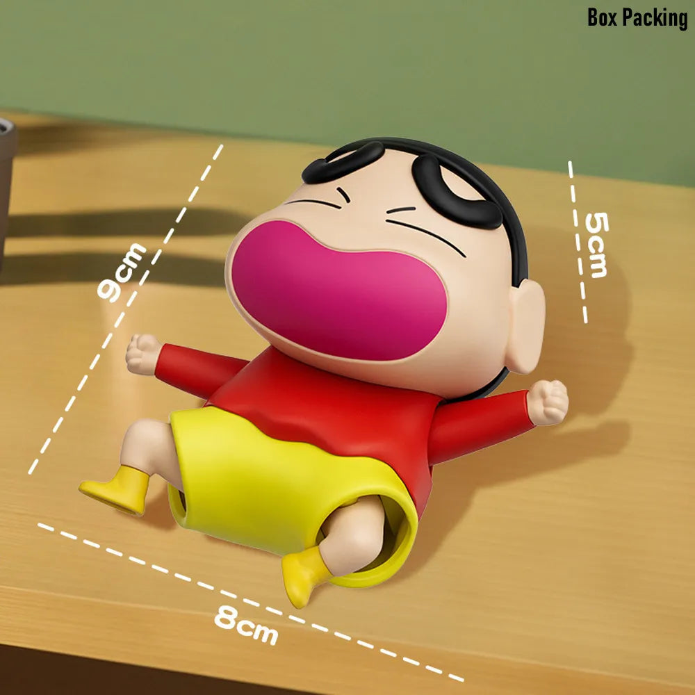 Shinchan Red Crying Moveable Figure (With Box)