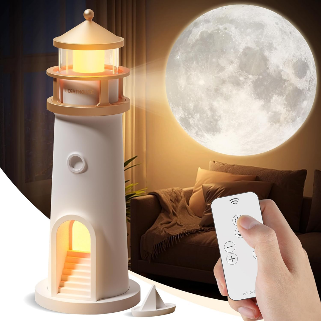 Lighthouse Moon Lamp