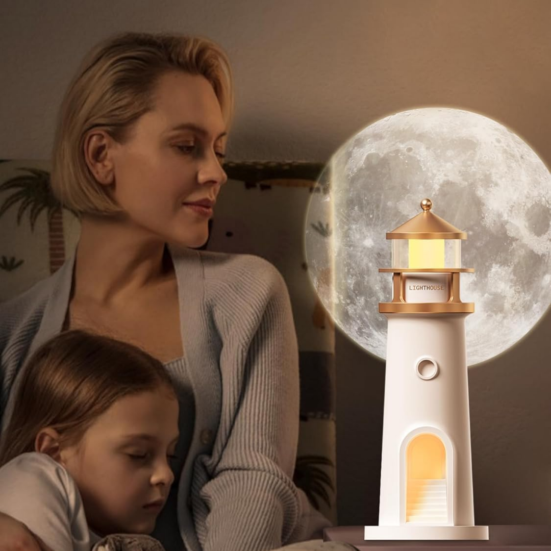 Lighthouse Moon Lamp
