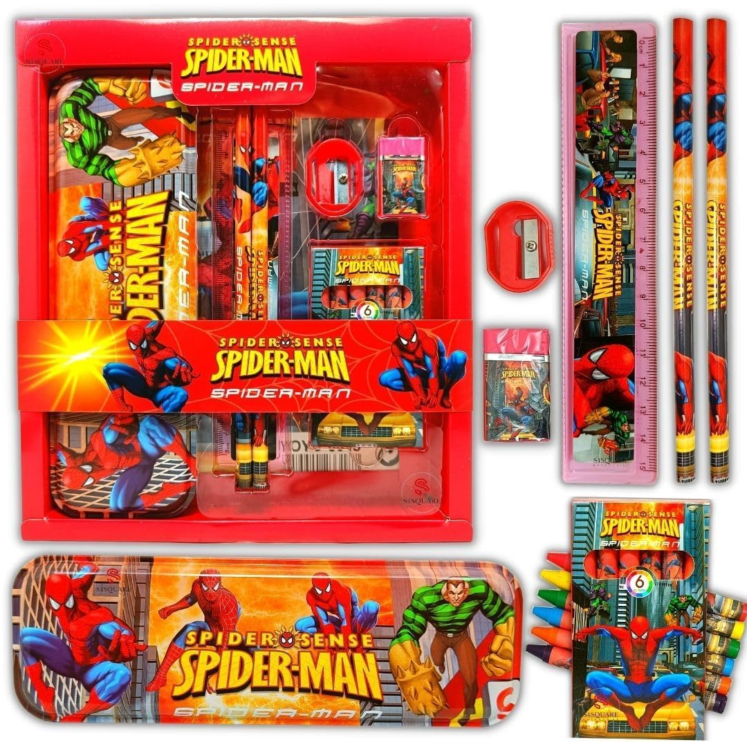 Stationery Gift Set for Kids Spider man/ Frozen