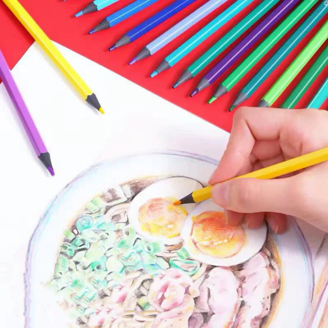 12 Pcs Coloring Pencils Set