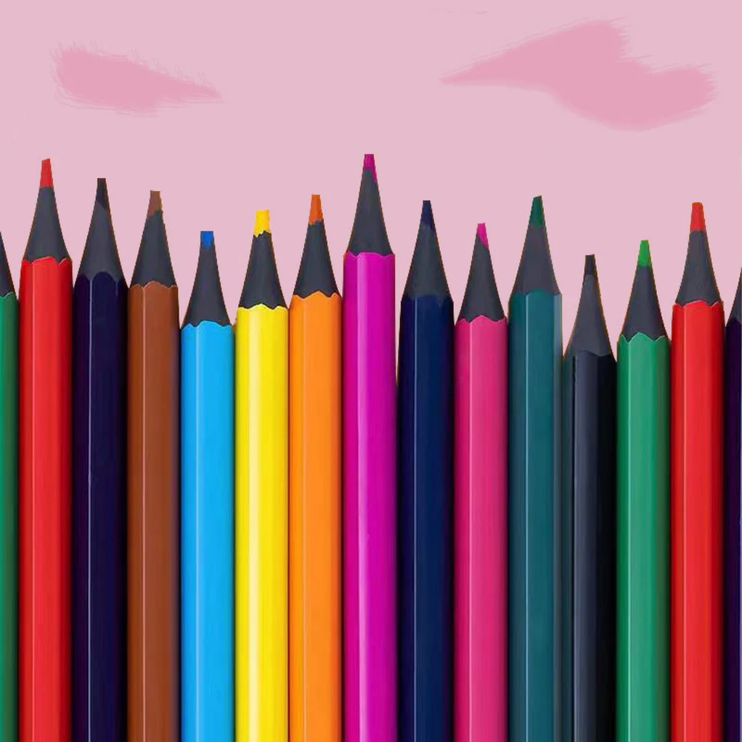 12 Pcs Coloring Pencils Set