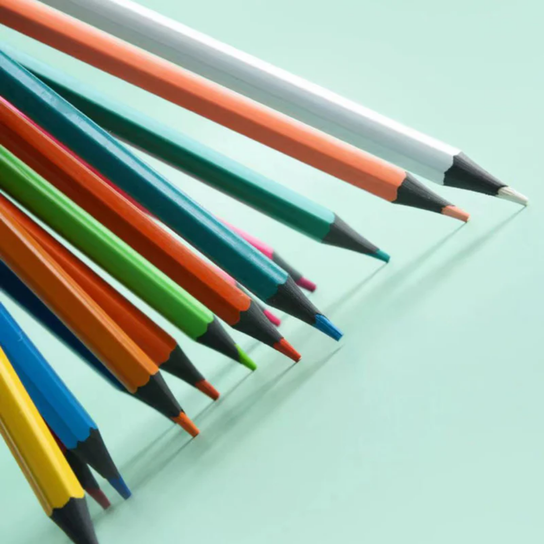 12 Pcs Coloring Pencils Set