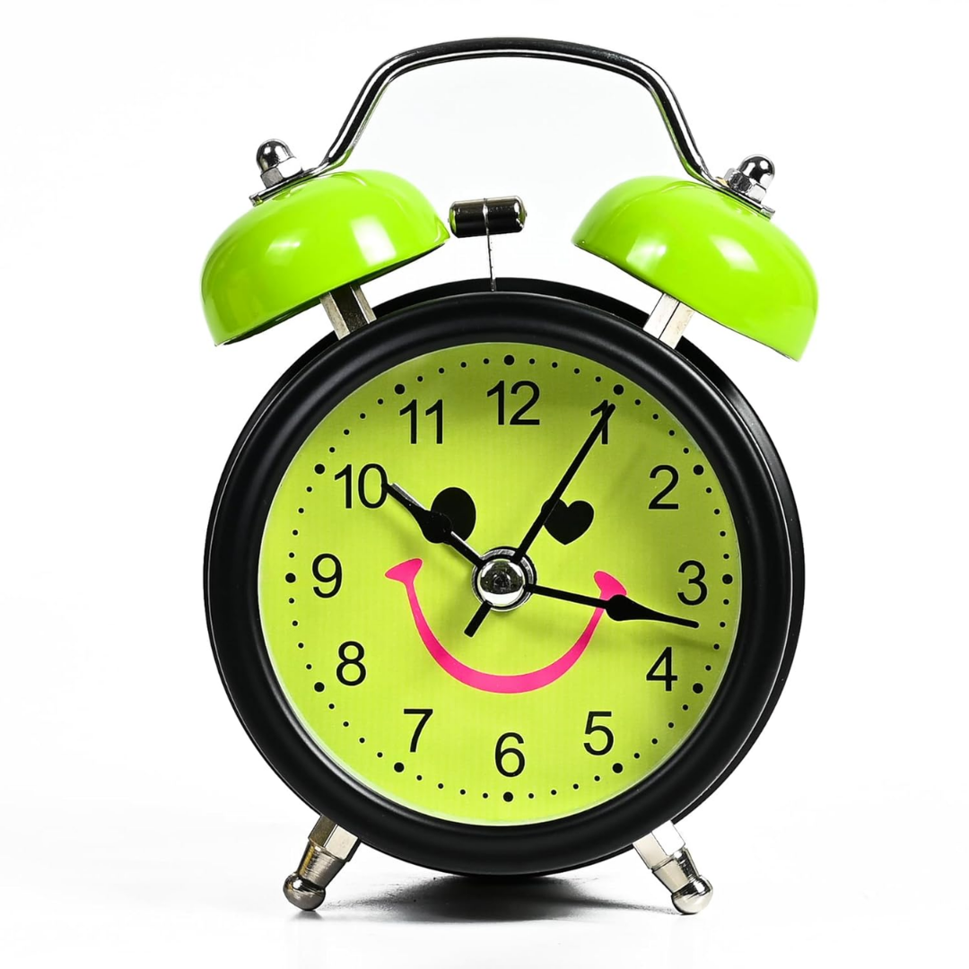 Retro Twin Bell Alarm Clock
