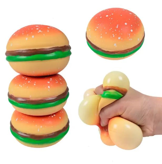 Squishy Burger Stress Relief Toy