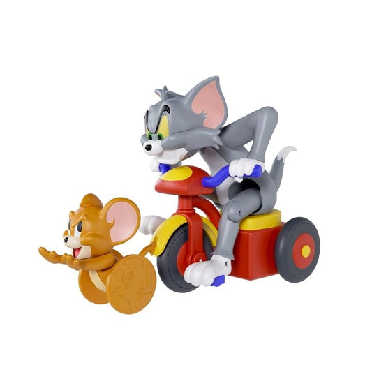 Tom and Jerry Running on Cycle
