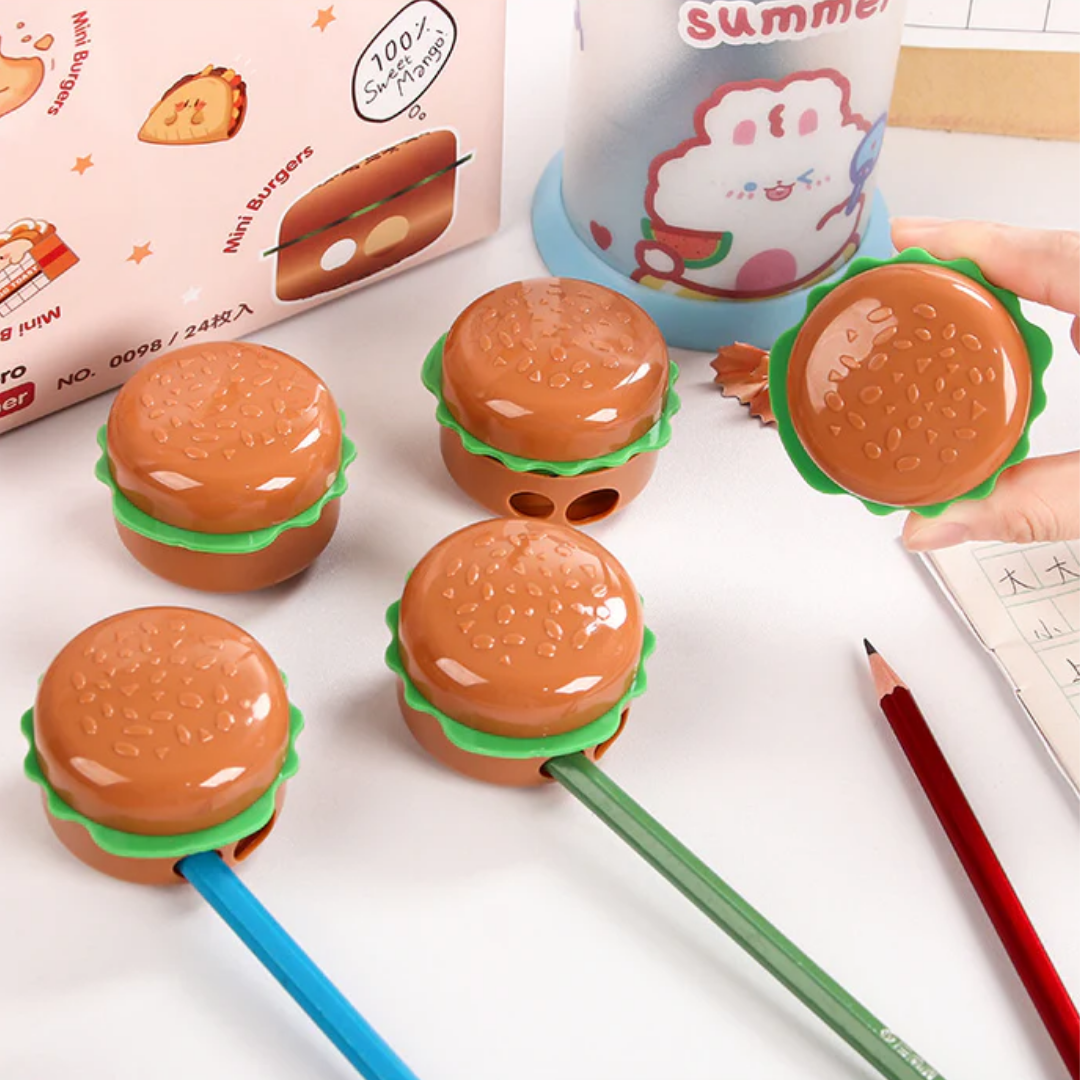 Burger Shaped Pencil Sharpener