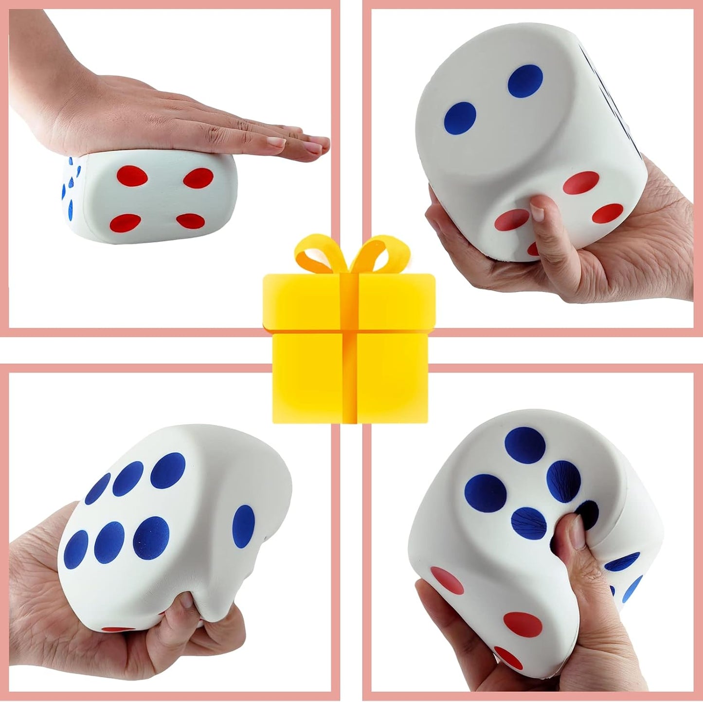 Squishy Dice Stress Relief Toy