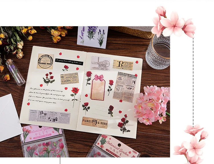 Natural Floral Stickers